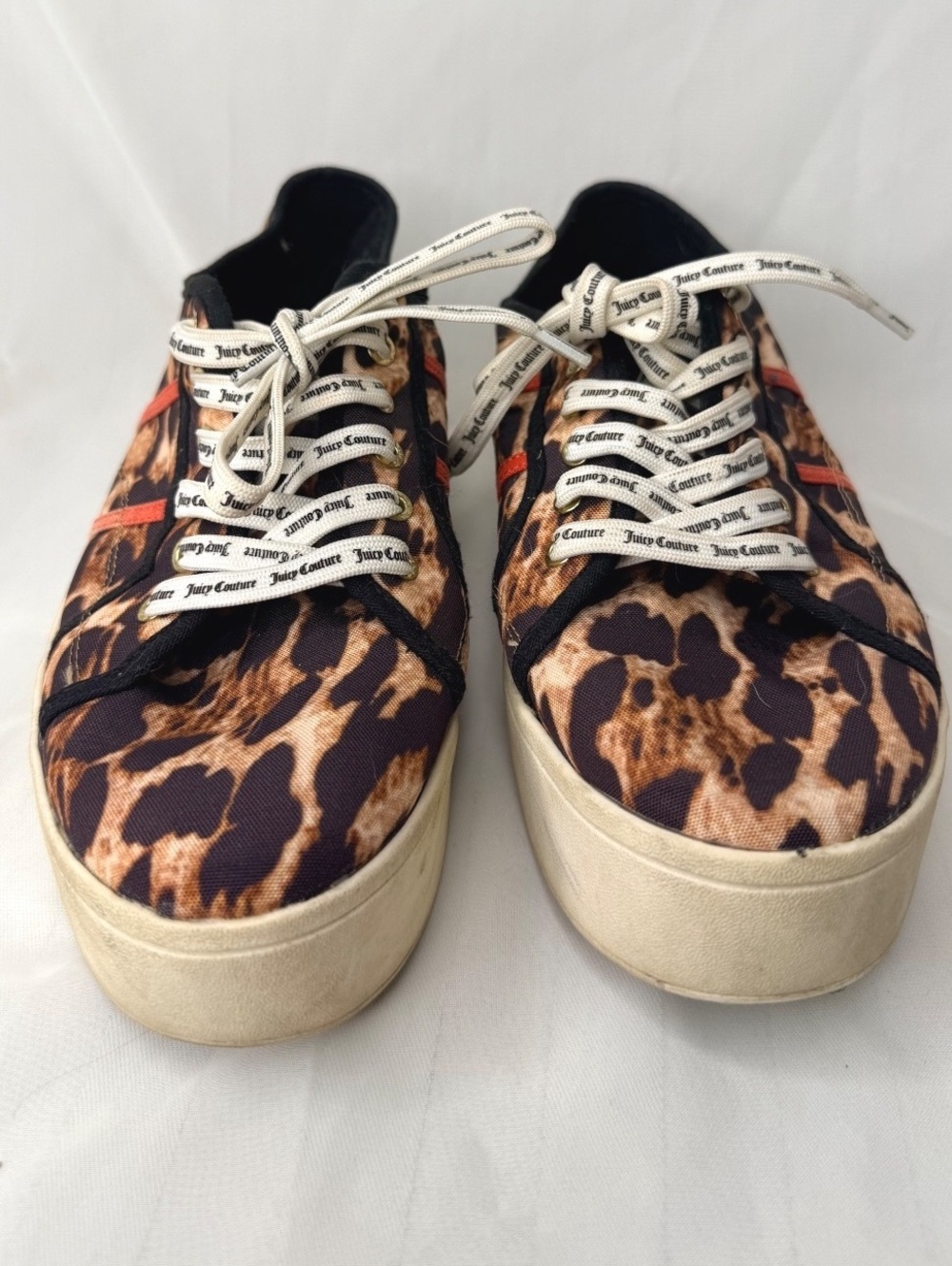 Juicy Couture Bounce Leopard Platform Sneakers 9.5